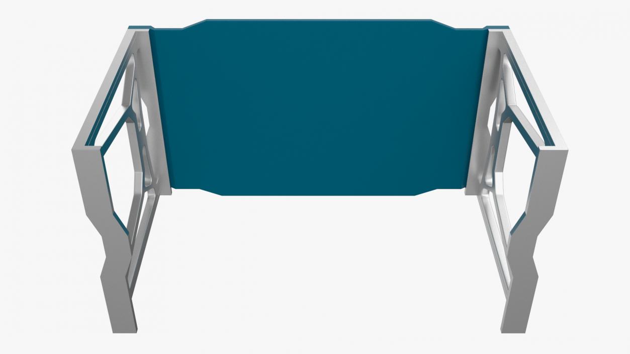 3D Futuristic Table Blue