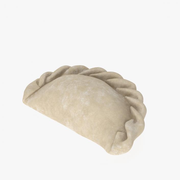 Pierogi Dumpling Raw 2 3D