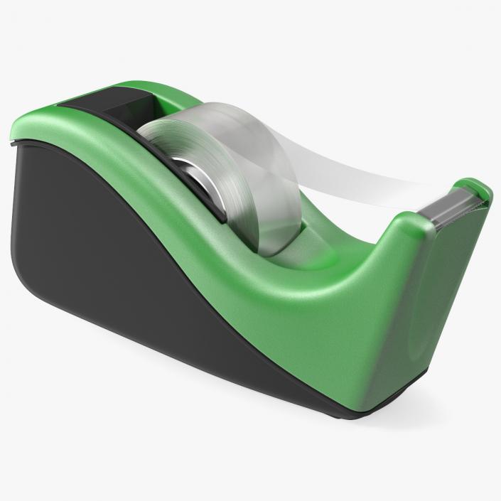 3D Desk Tape Dispenser Transparent