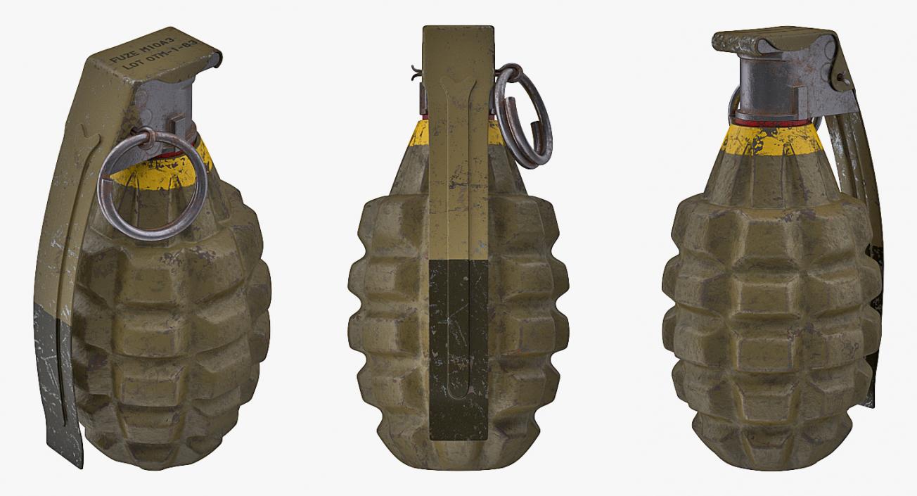 3D Hand Grenade MK2