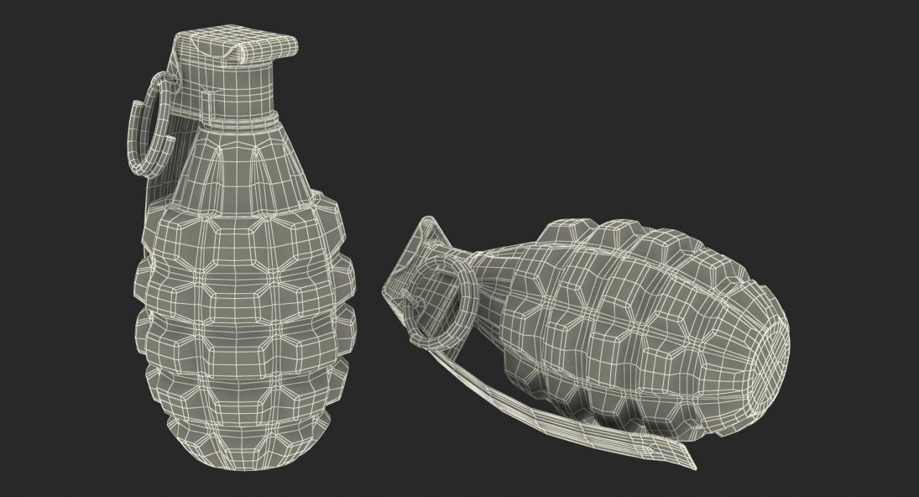 3D Hand Grenade MK2