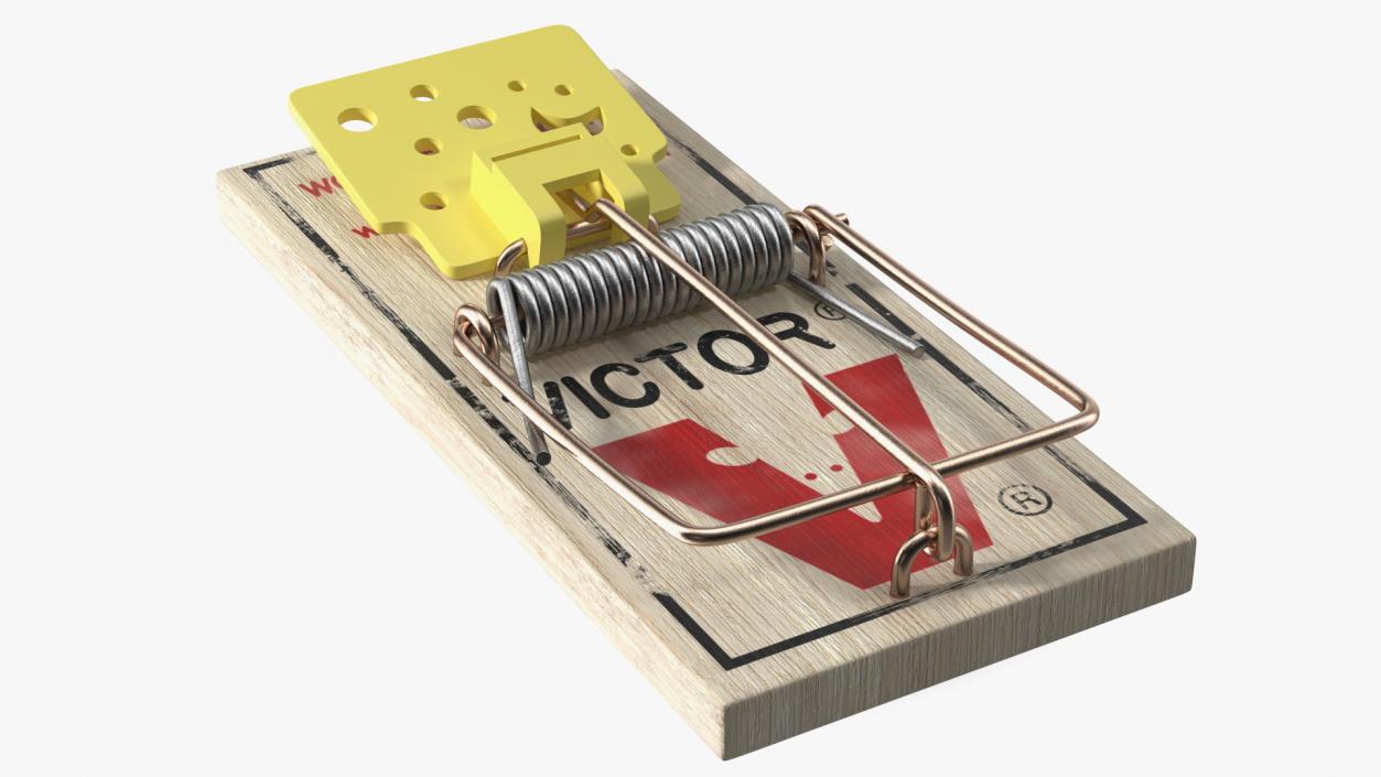 3D Victor Trigger Plate Mouse Trap