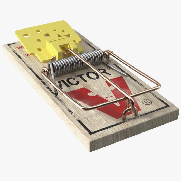 3D Victor Trigger Plate Mouse Trap