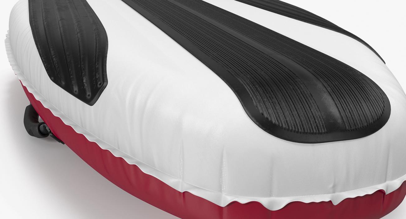 Big Air Inflatable Sled Red 3D