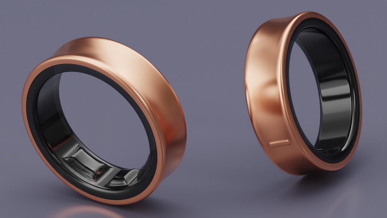 Smart Ring Bronze 3D