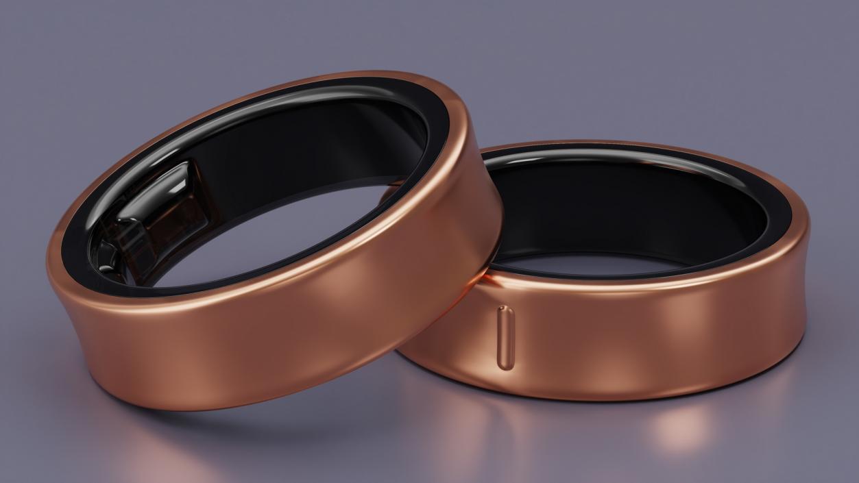 Smart Ring Bronze 3D