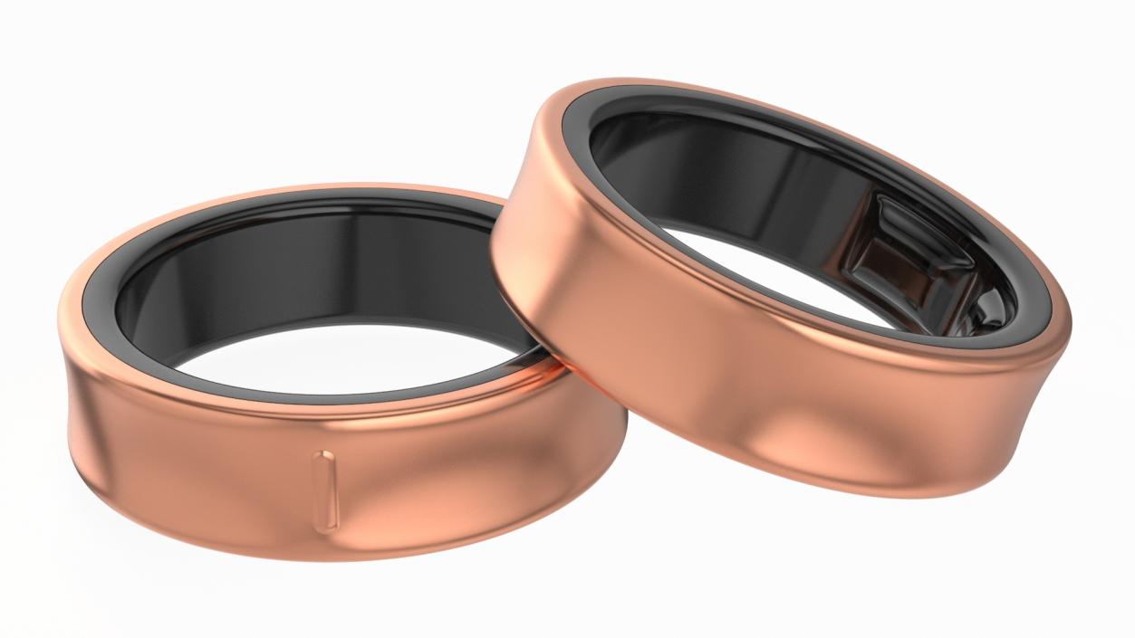 Smart Ring Bronze 3D