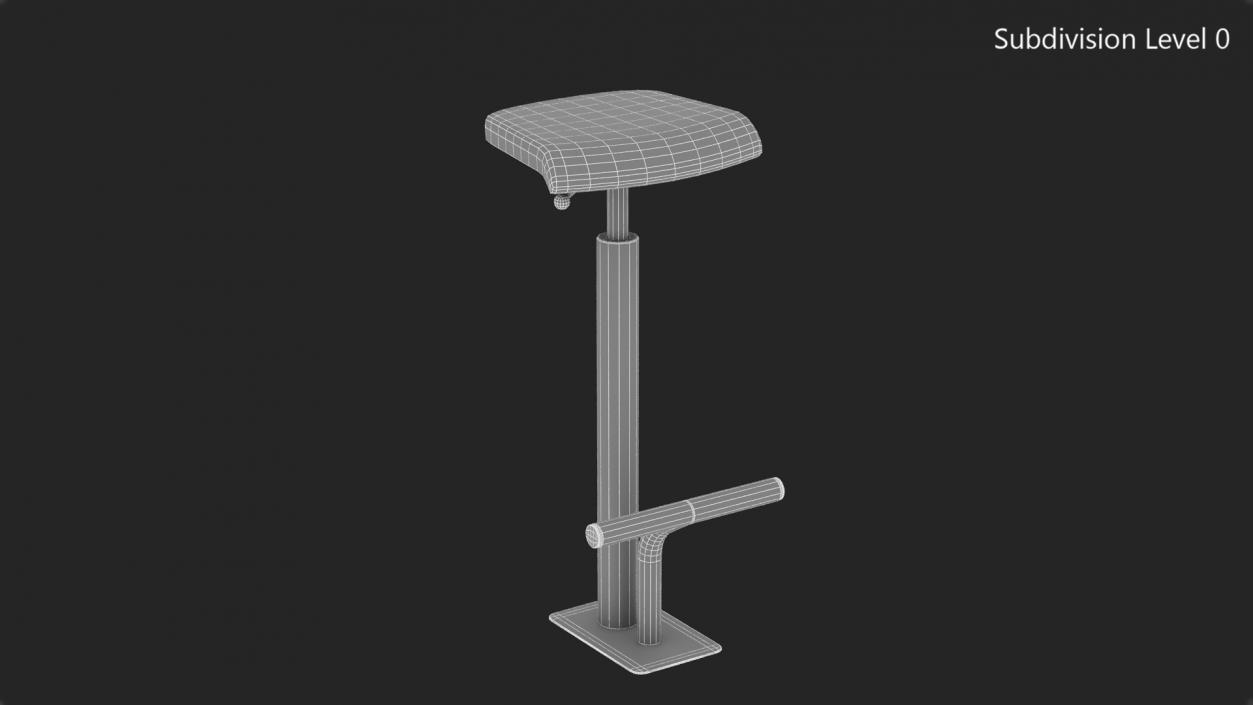 Office High Chair 3D