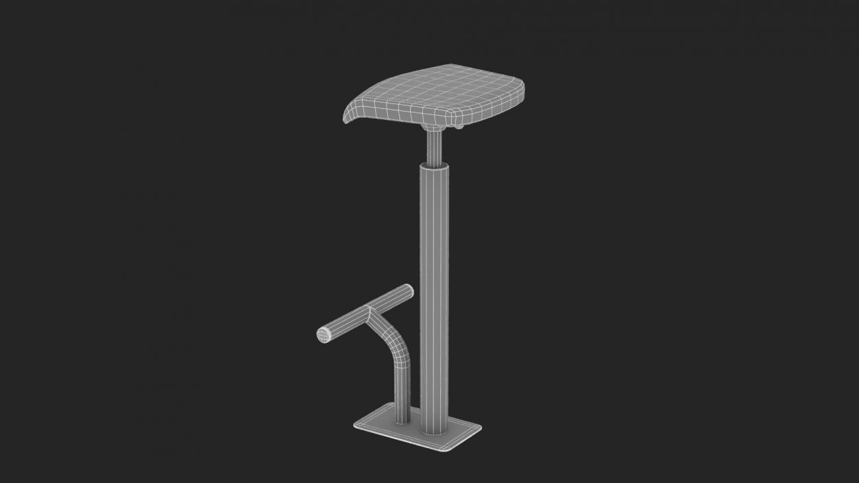 Office High Chair 3D