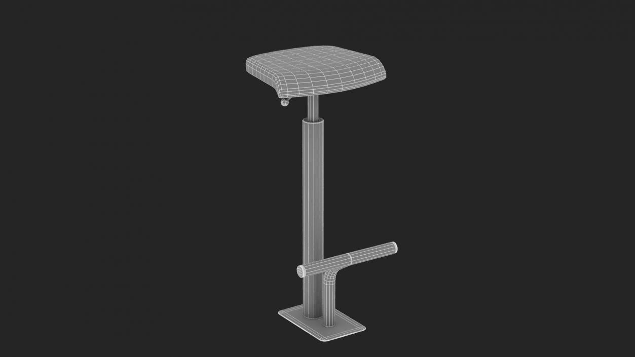 Office High Chair 3D