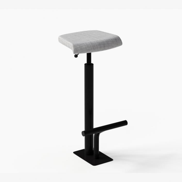 Office High Chair 3D