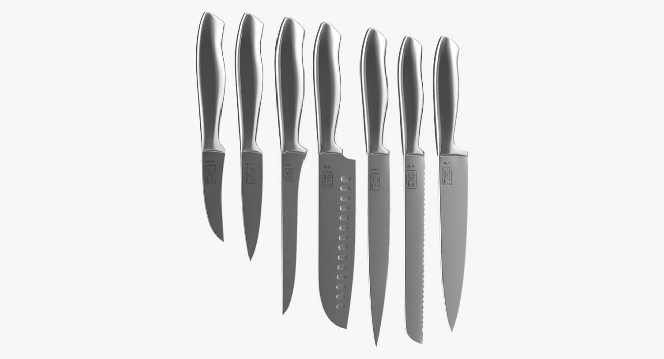 3D model Kitchen Knives Collection