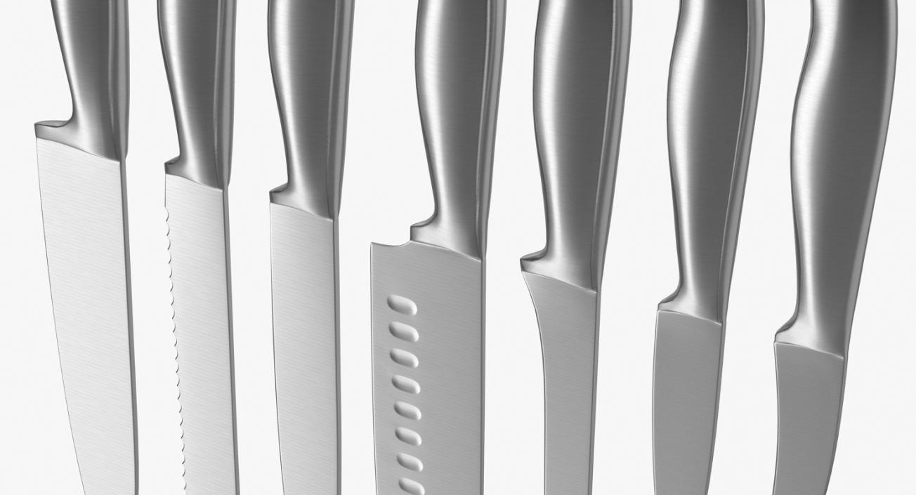 3D model Kitchen Knives Collection