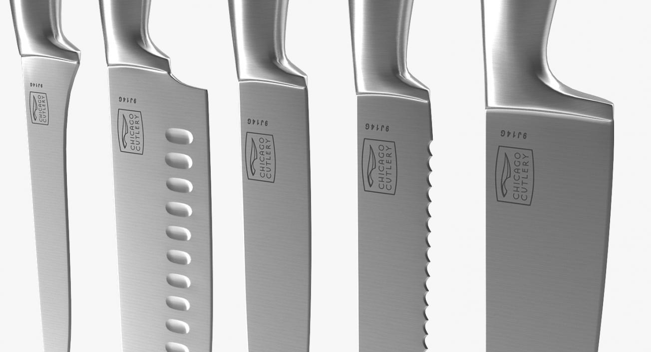 3D model Kitchen Knives Collection