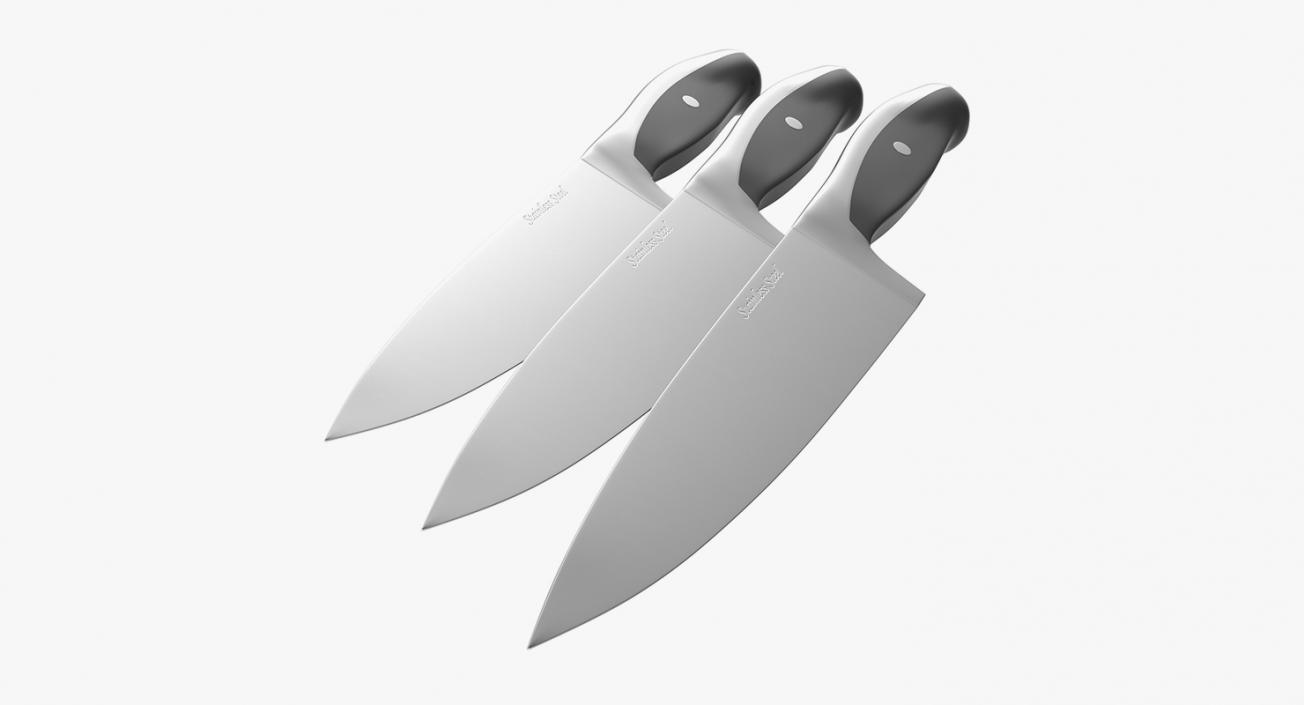 3D model Kitchen Knives Collection