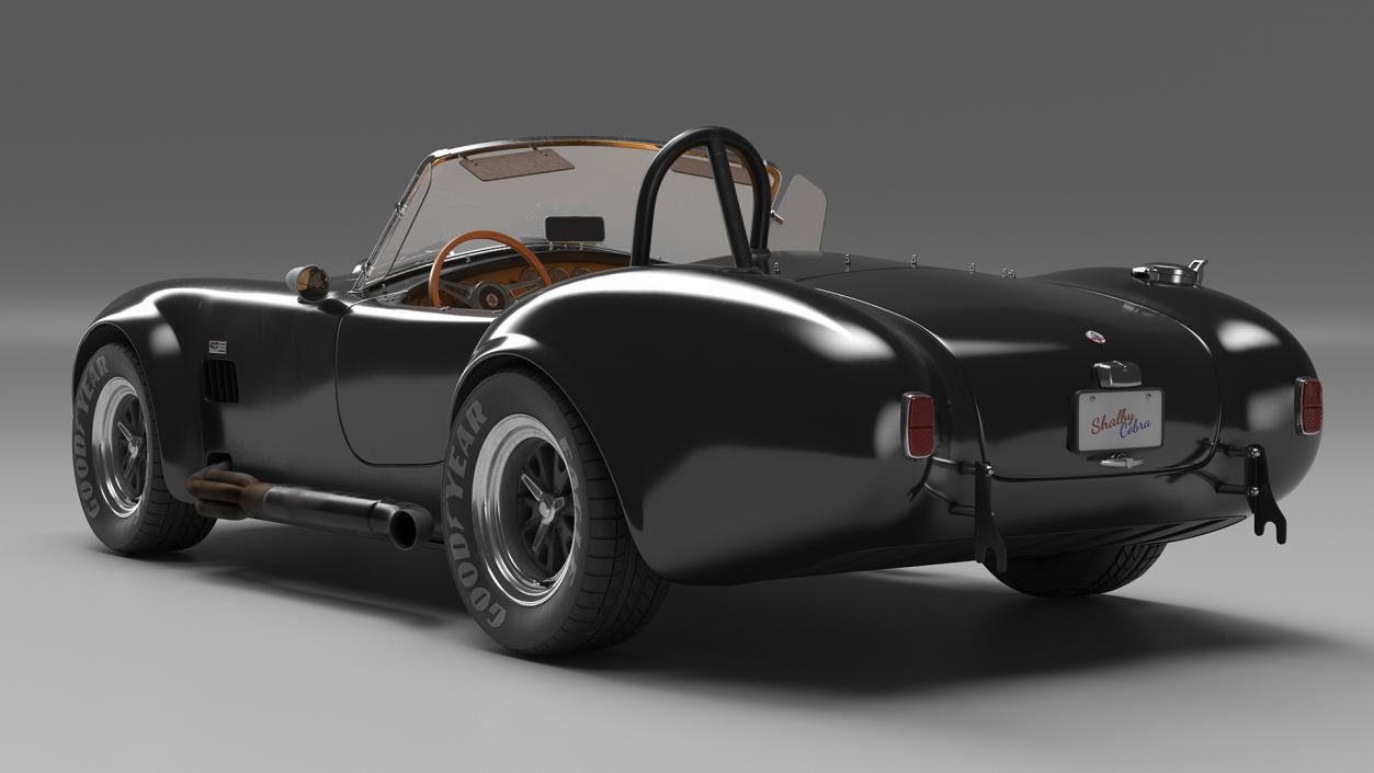 Racing Shelby Cobra 1965 3D model