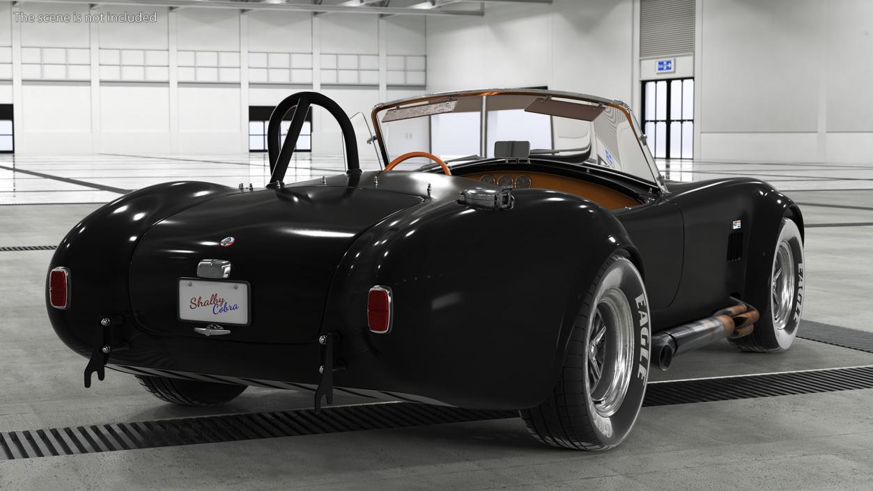 Racing Shelby Cobra 1965 3D model