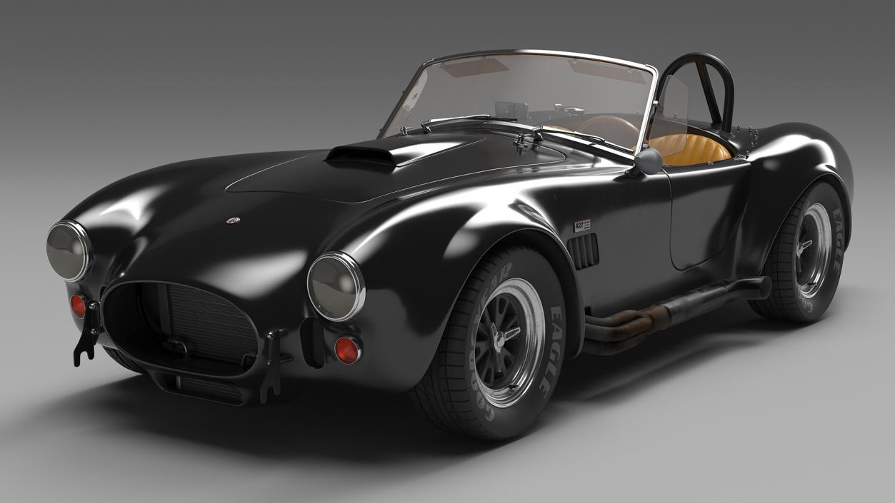 Racing Shelby Cobra 1965 3D model