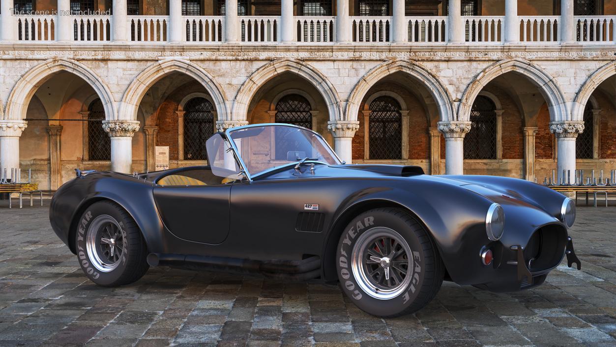 Racing Shelby Cobra 1965 3D model