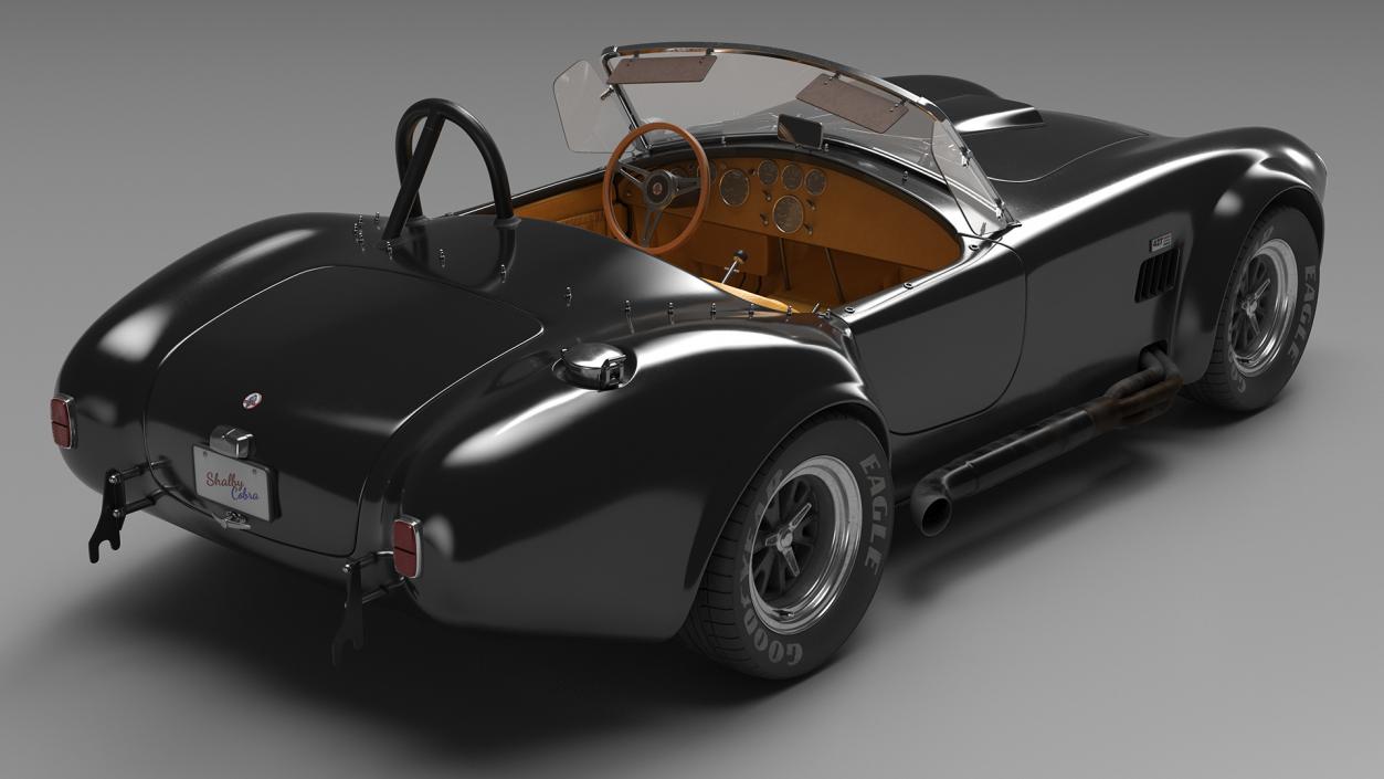 Racing Shelby Cobra 1965 3D model