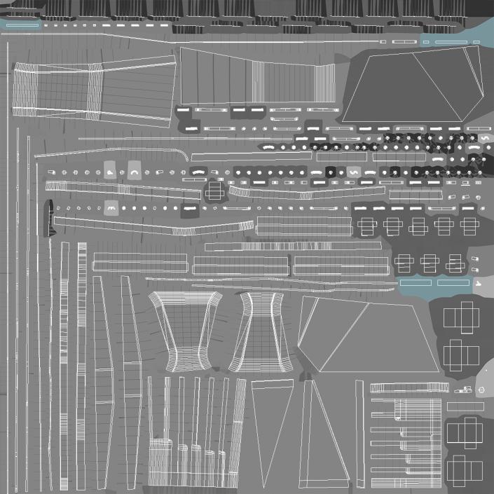 3D Contemporary Office Building model