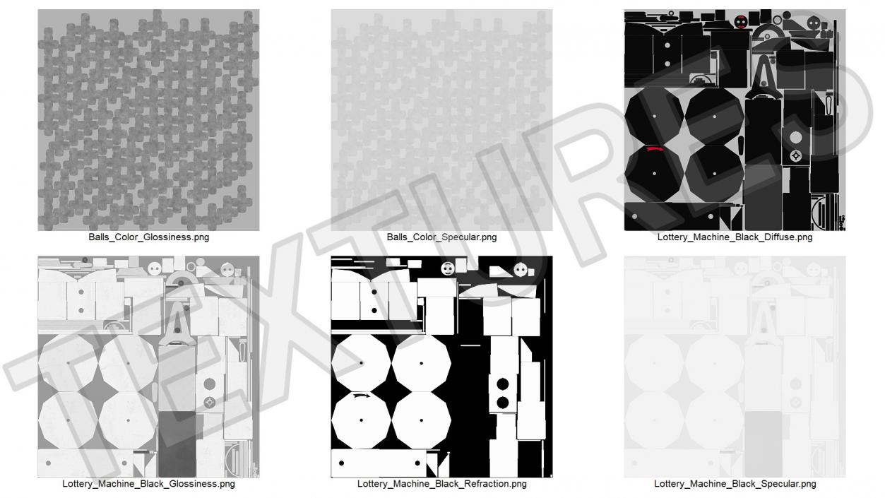 3D Portable Manual Lottery Machine