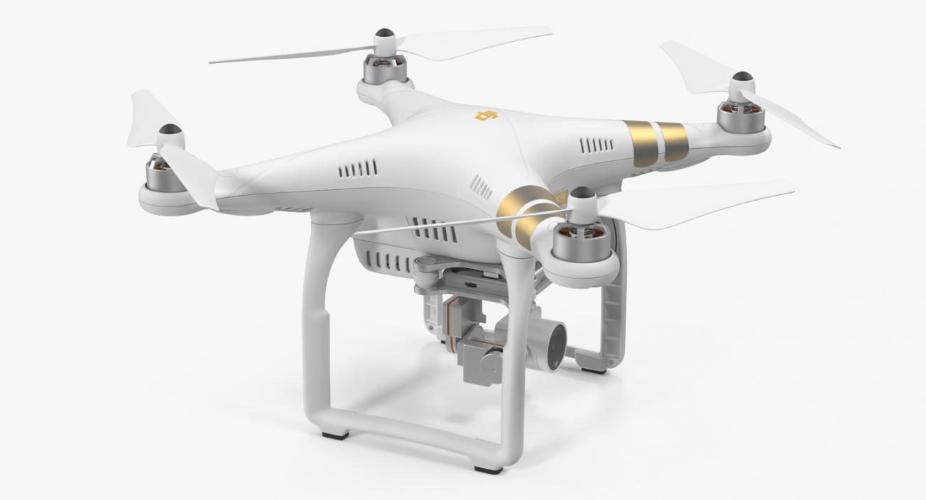 3D Quadcopter Drones Collection model