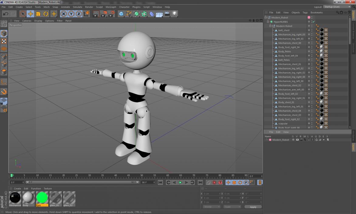 Modern Robot 3D