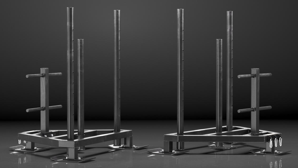 3D model Armortech Heavy Duty 3 Post Prowler Sled