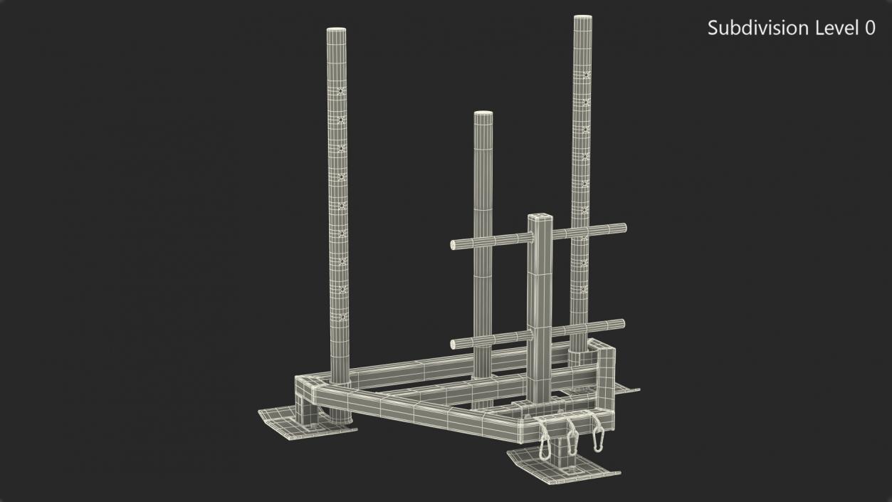 3D model Armortech Heavy Duty 3 Post Prowler Sled