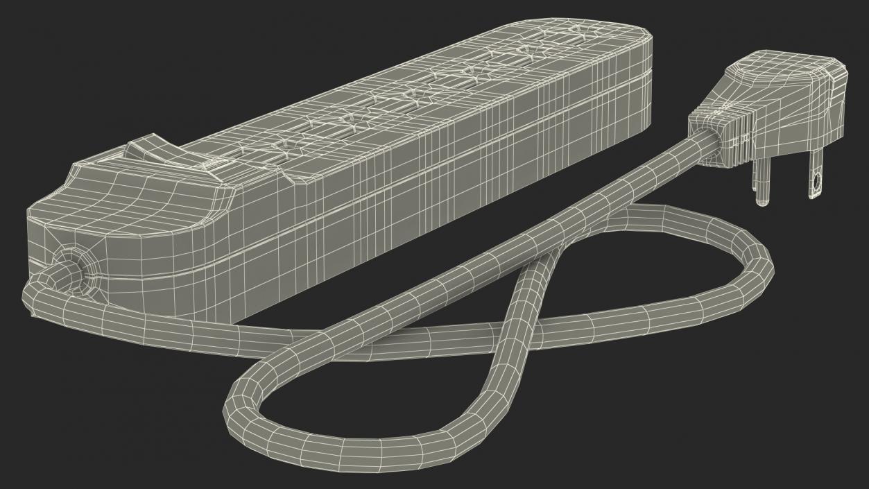 3D Electrical Outlets and Power Strip Sockets Collection model