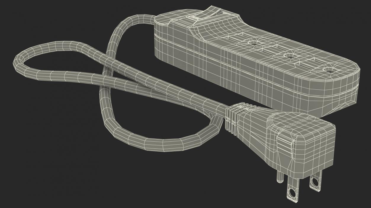 3D Electrical Outlets and Power Strip Sockets Collection model