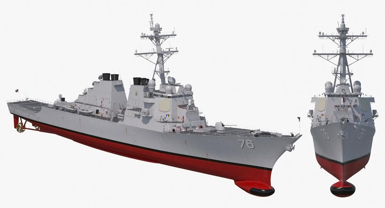 US Warships Collection 3D