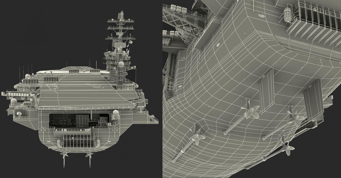 US Warships Collection 3D