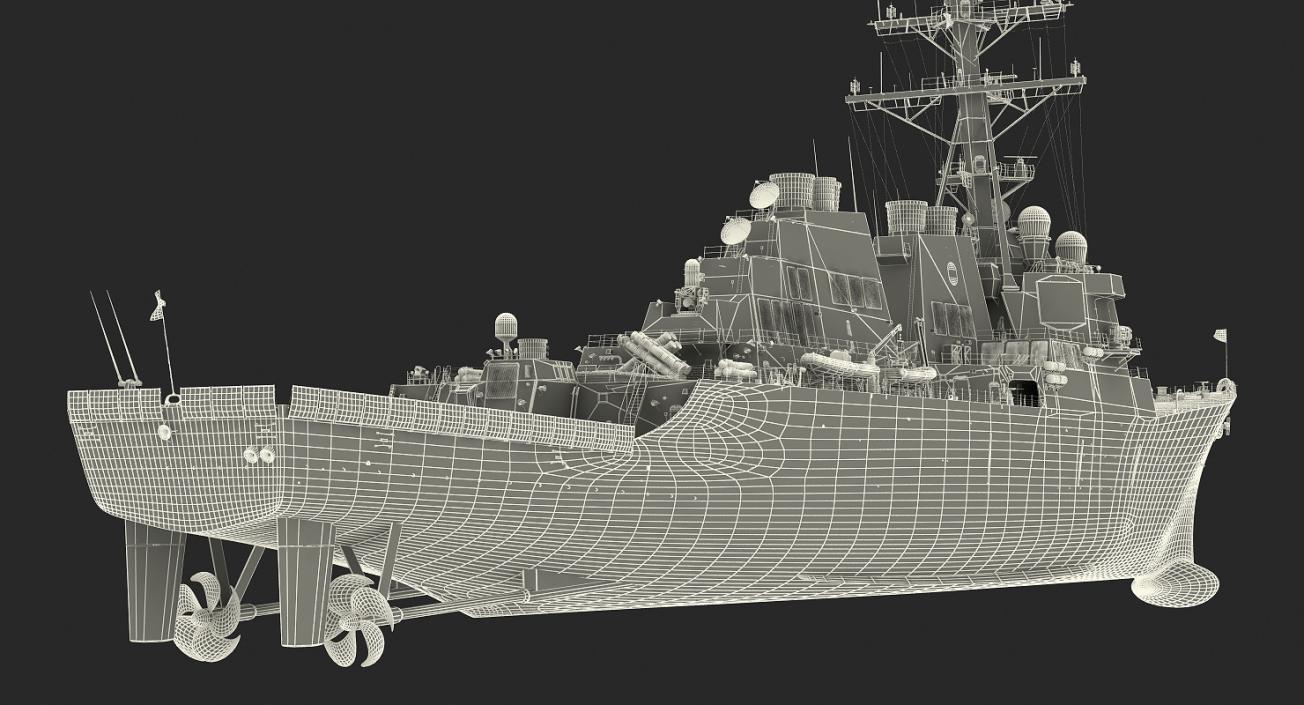 US Warships Collection 3D