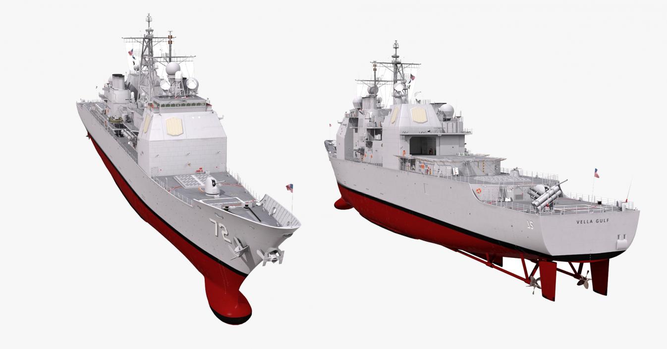 US Warships Collection 3D