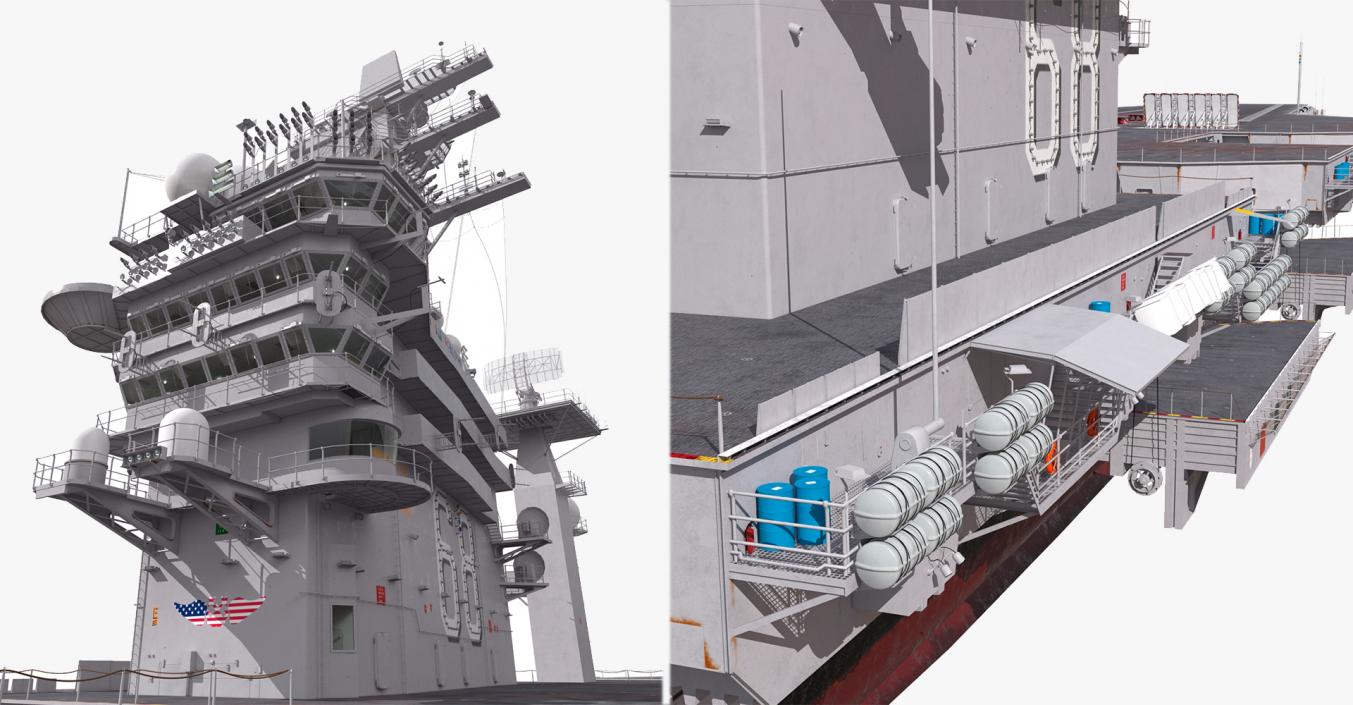 US Warships Collection 3D