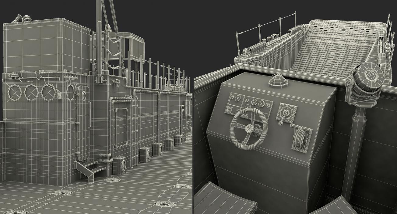 US Warships Collection 3D