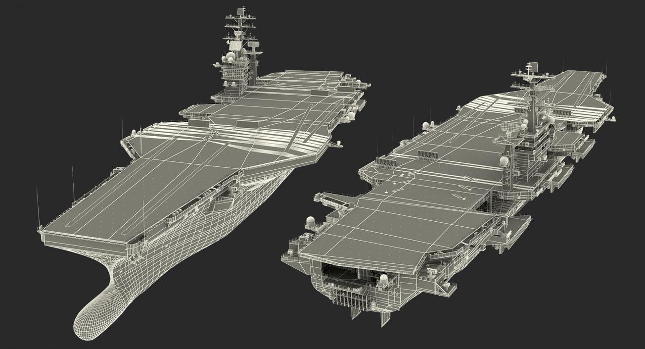 US Warships Collection 3D