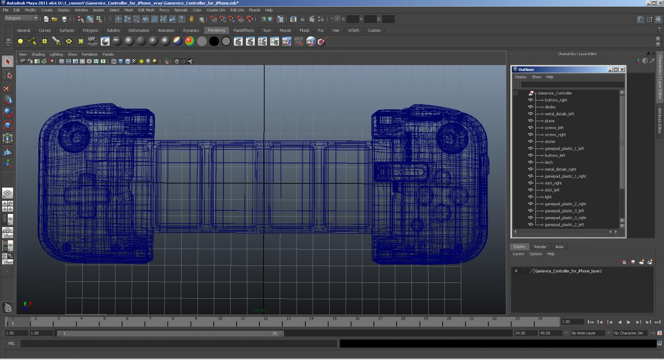 Gamevice Controller 3D model