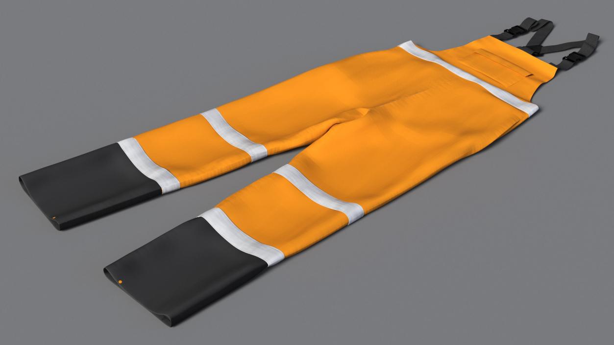 3D Safety Rain Overalls High Visibility