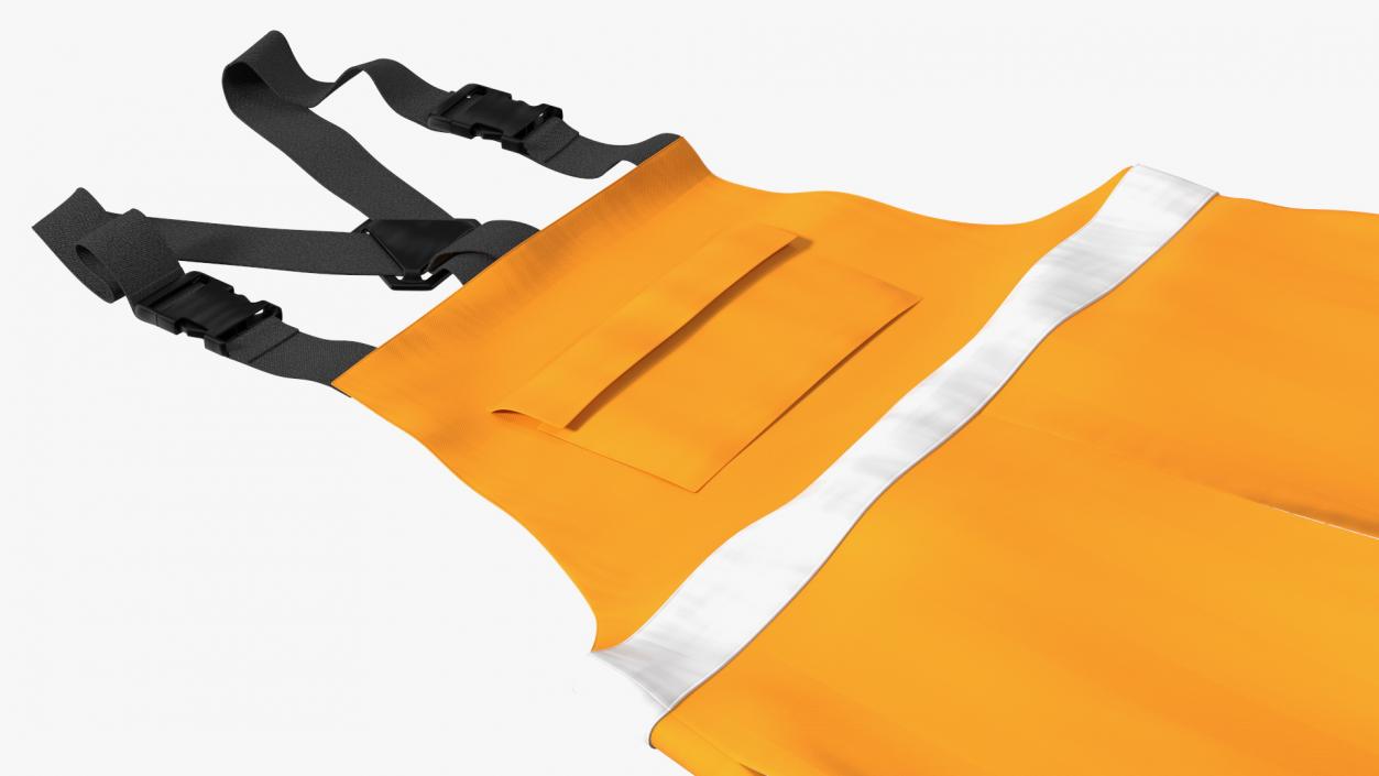 3D Safety Rain Overalls High Visibility