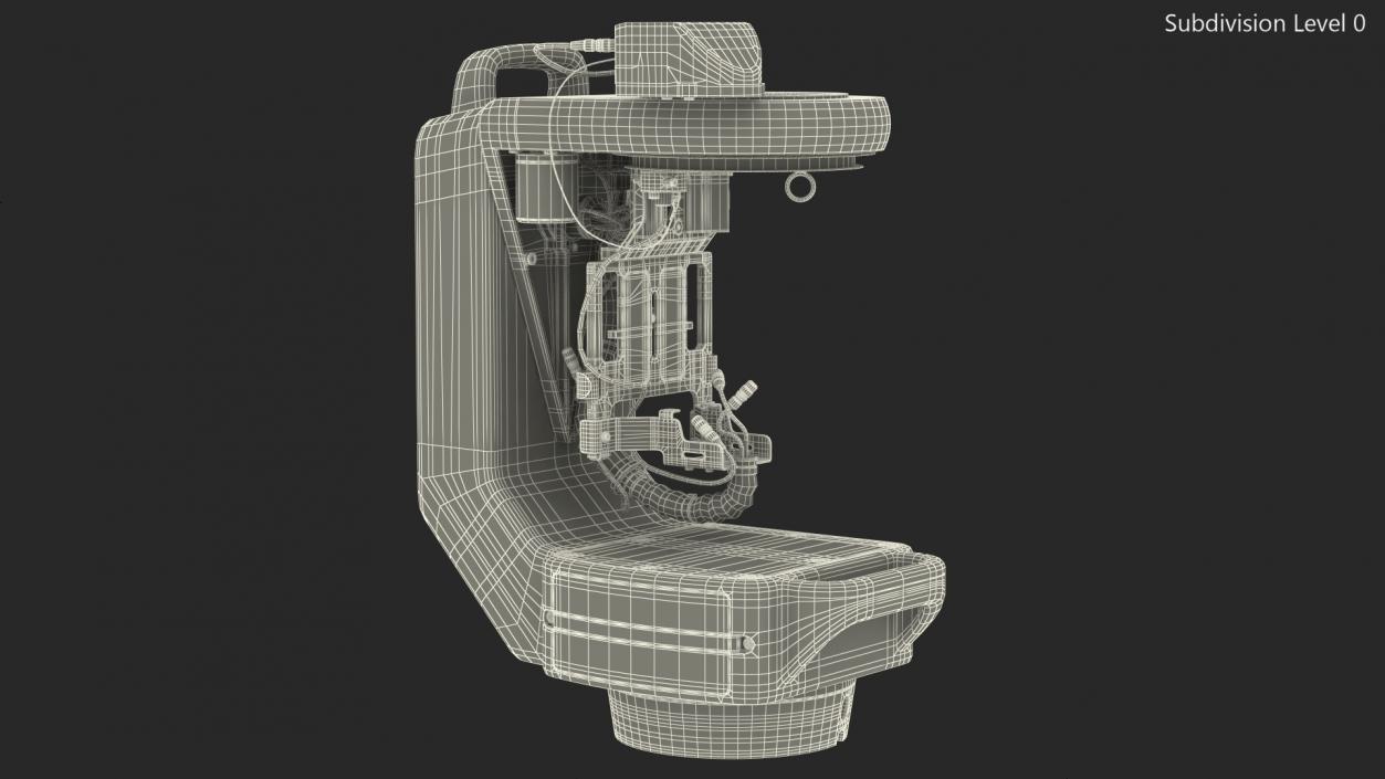 3D Robotic Camera System Rigged model