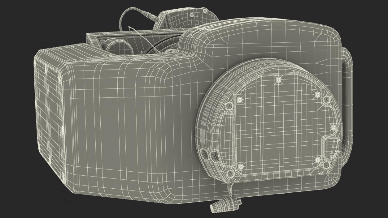 3D Robotic Camera System Rigged model