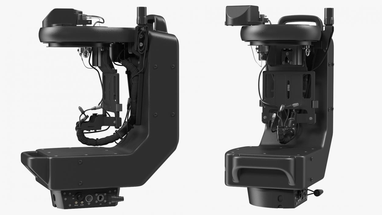 3D Robotic Camera System Rigged model