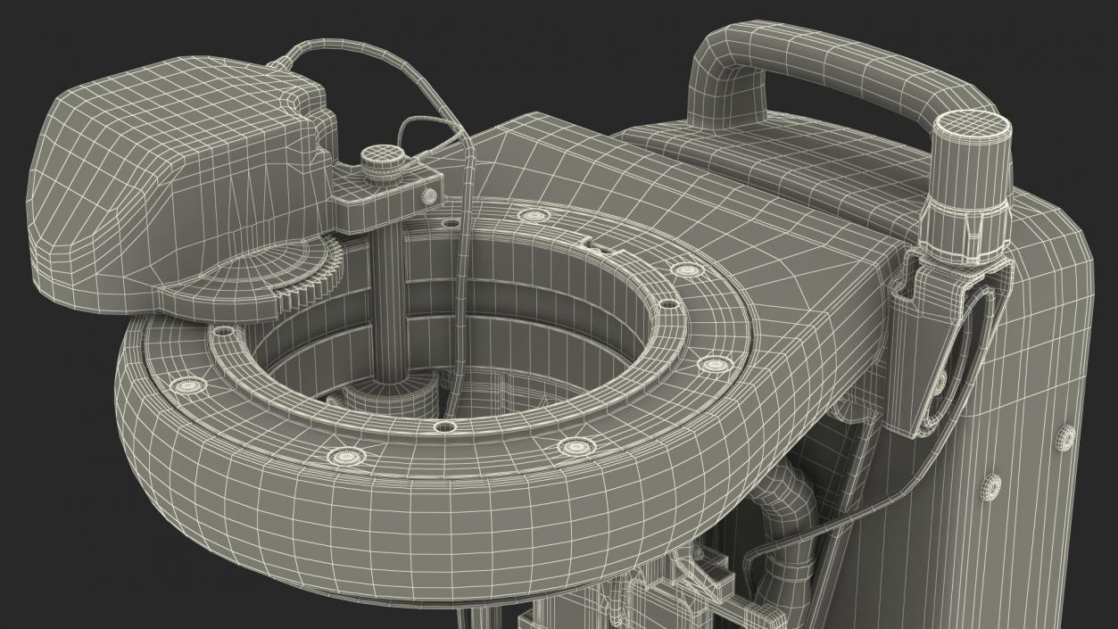 3D Robotic Camera System Rigged model