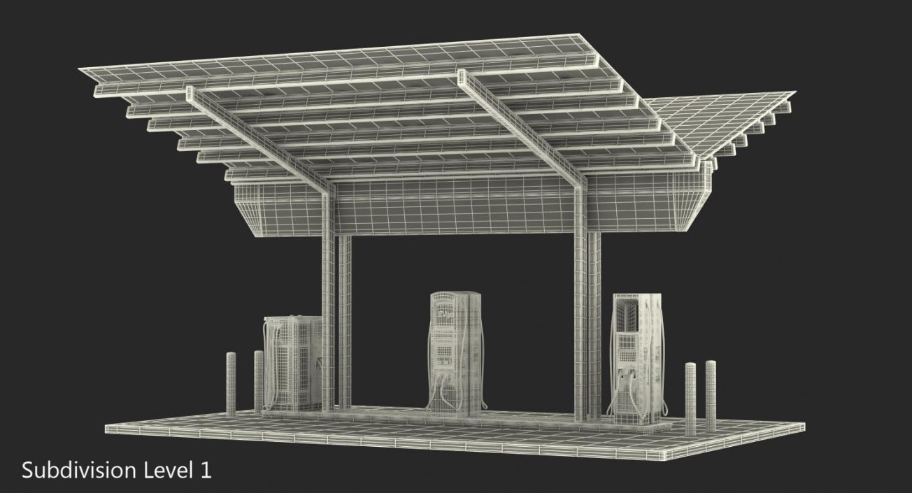 3D EVgo Fast Charging Station