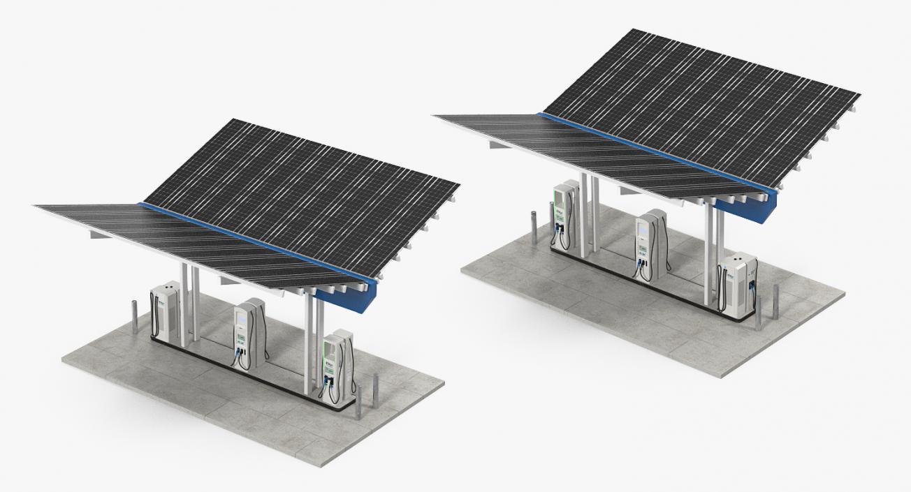 3D EVgo Fast Charging Station