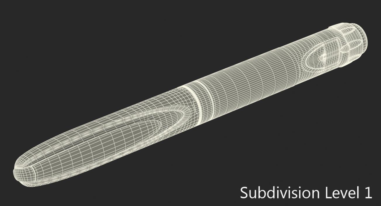 3D Insulin Syringe Pen Closed