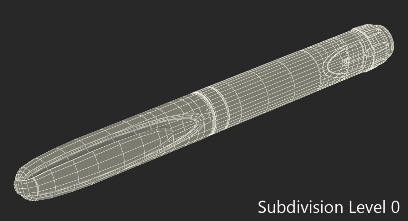 3D Insulin Syringe Pen Closed